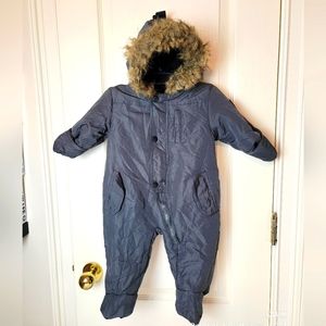 Rothschild Winter Snowsuit Coverall sz  6-9mos Expedition  Insulated